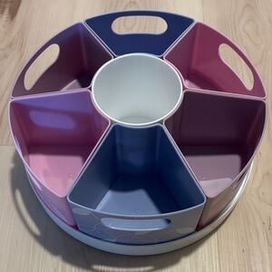 Erin Condren Rotating 7 Compartment Desk Organizer Brand New